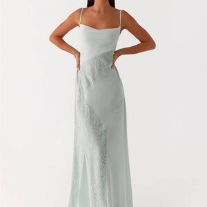 Peppermayo Light Blue Maxi Dress